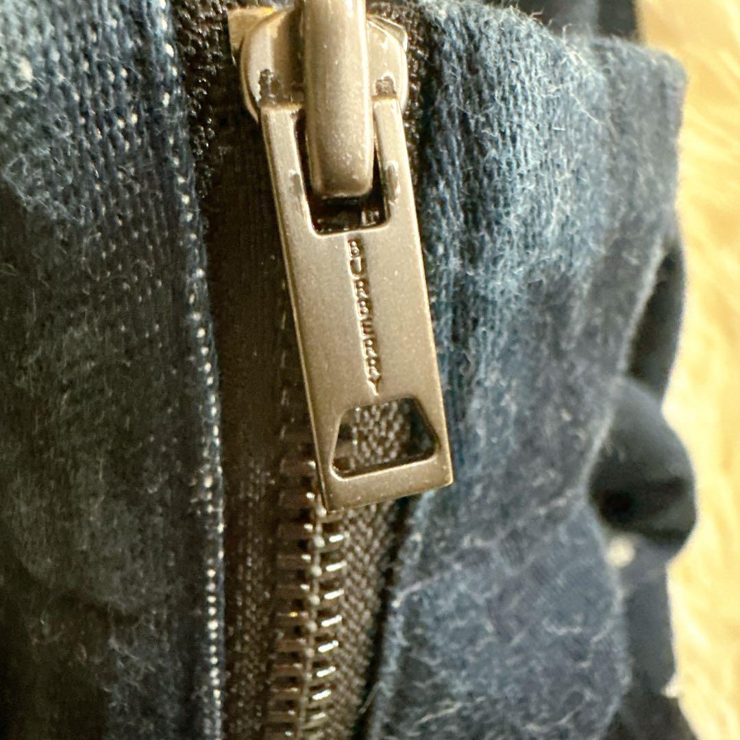 現行タグ　Burberry キュロット パンツ ワイド デニム TBロゴ