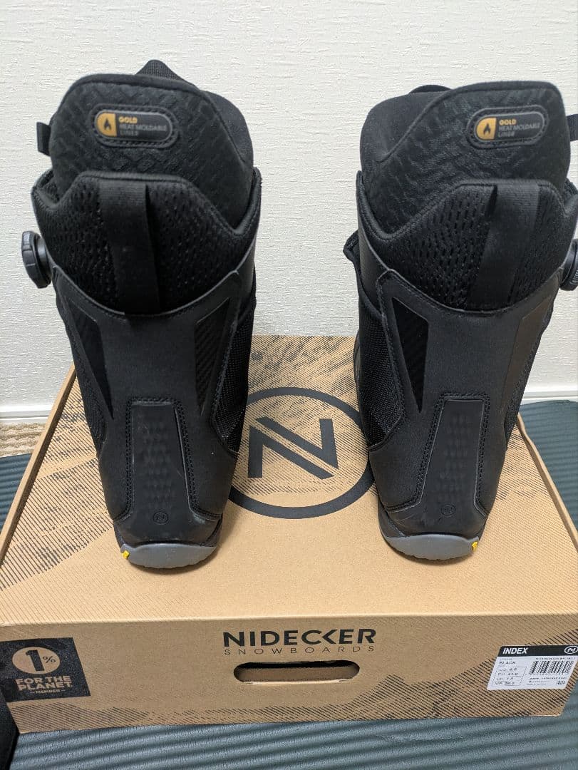 NIDECKER INDEX スノーボードブーツ US 8.0 JP26.0