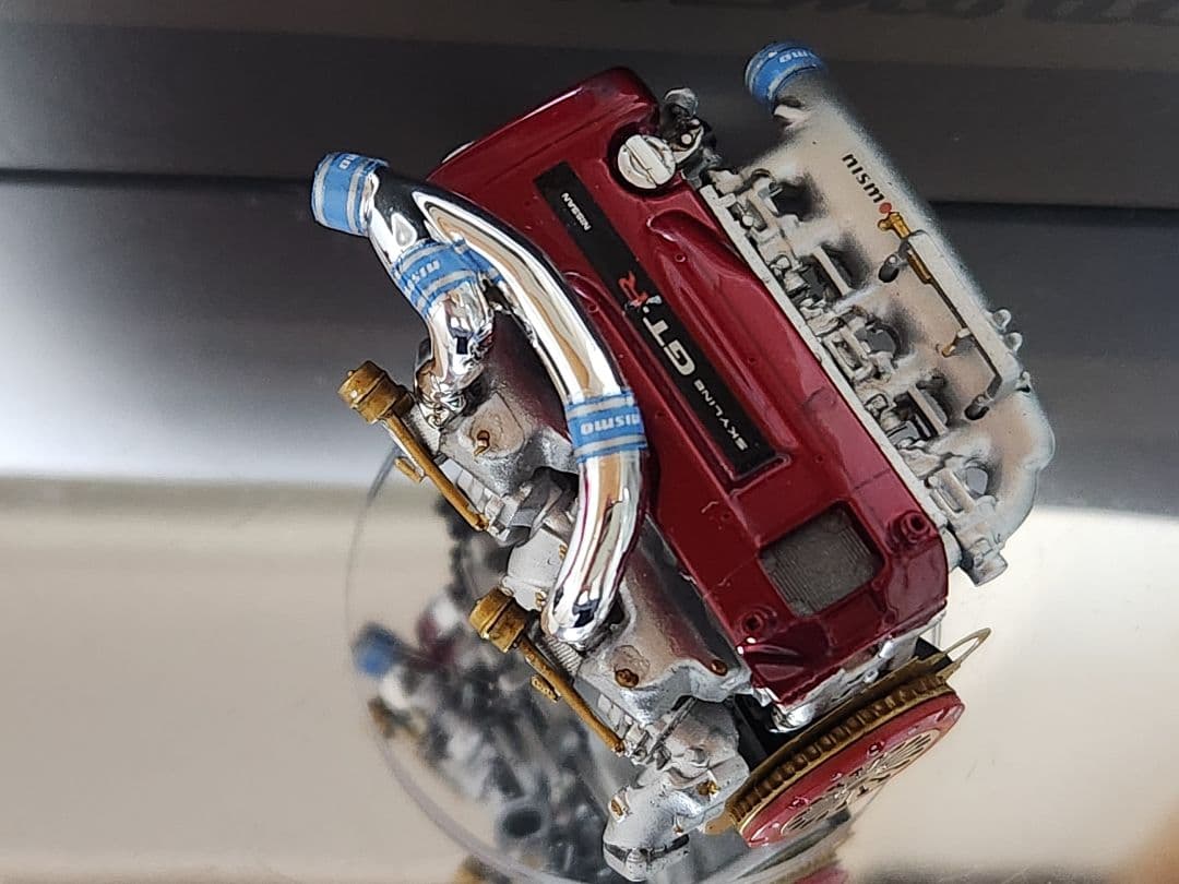 イグニッションモデル1/18TRUST.Greddy34RXエンジン付属