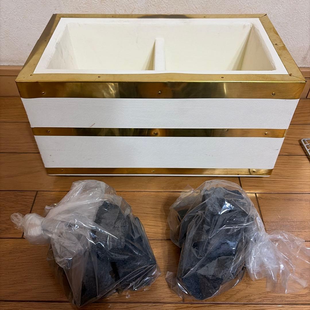 奥能登天然珪藻土 切り出し七輪 長角 30号