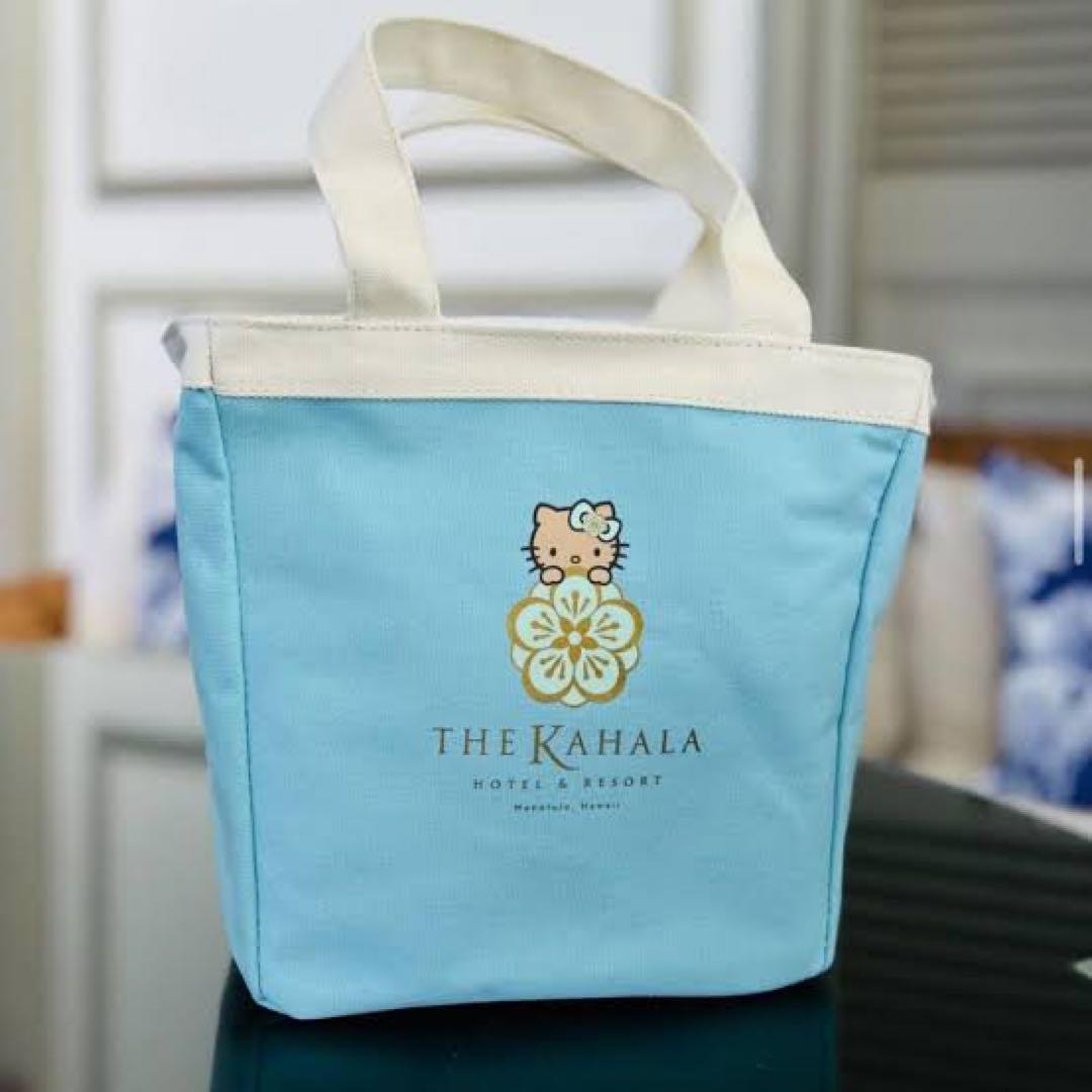 新品未使用タグ付き】THE KAHALAキティコラボハワイ限定 保冷バッグ