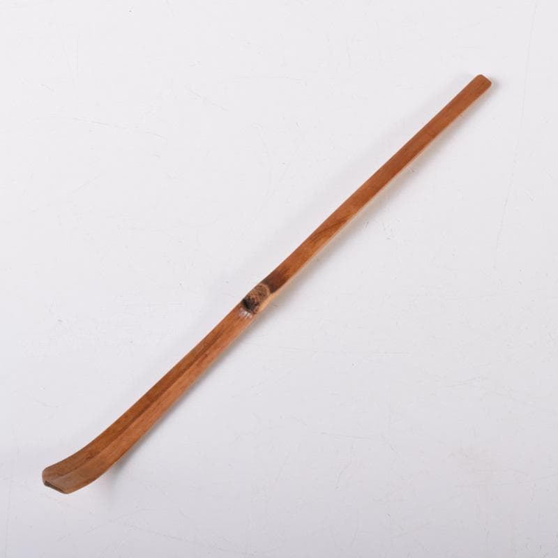 茶道具 瑞鳳主 茶杓 景州老師下削 銘「信夫の春」 書付 共筒共箱 V