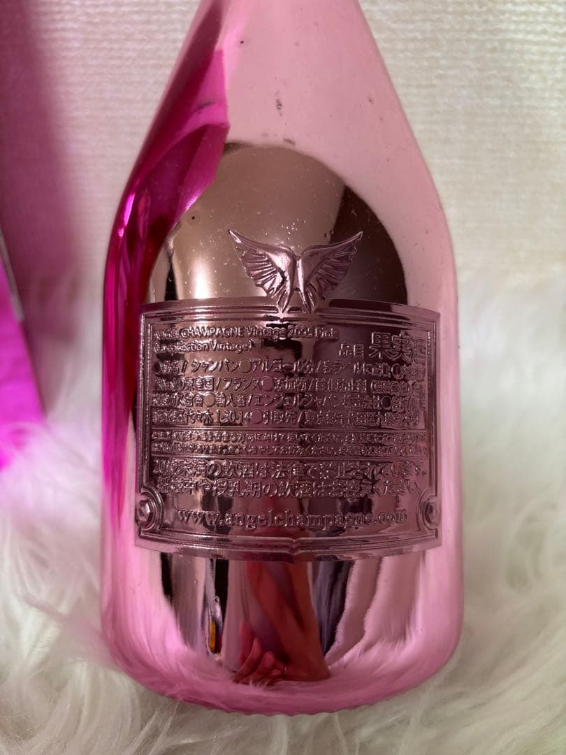今限定価格】エンジェル シャンパン ヴィンテージ 2005ピンクケース入り