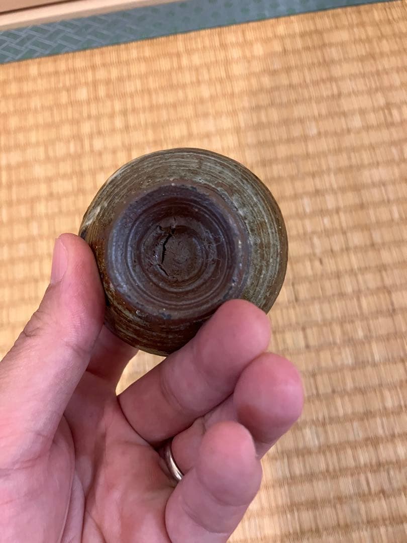 金城次郎　魚紋杯　壺屋時代作品　民藝