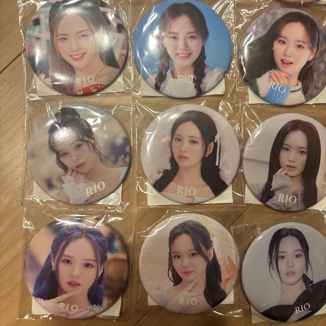 NiziU リオ 缶バッジ