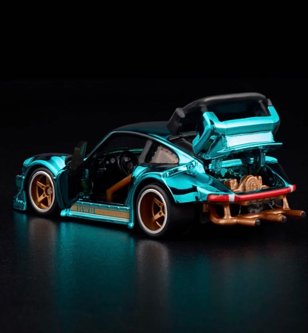 j*n様 送料込 RLC RWB ポルシェ930 ホットウィール レッドラインク