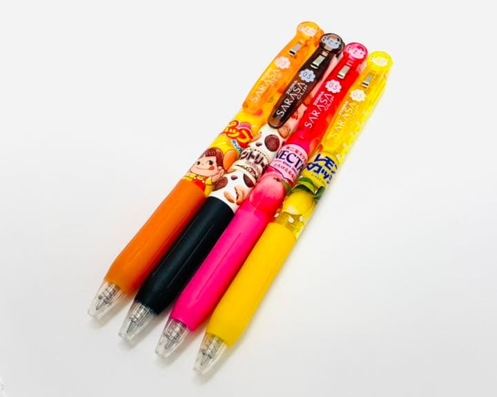 中古☆ZEBRA☆SARASA☆サラサクリップ☆不二家☆ペコちゃん☆筆記用具 【