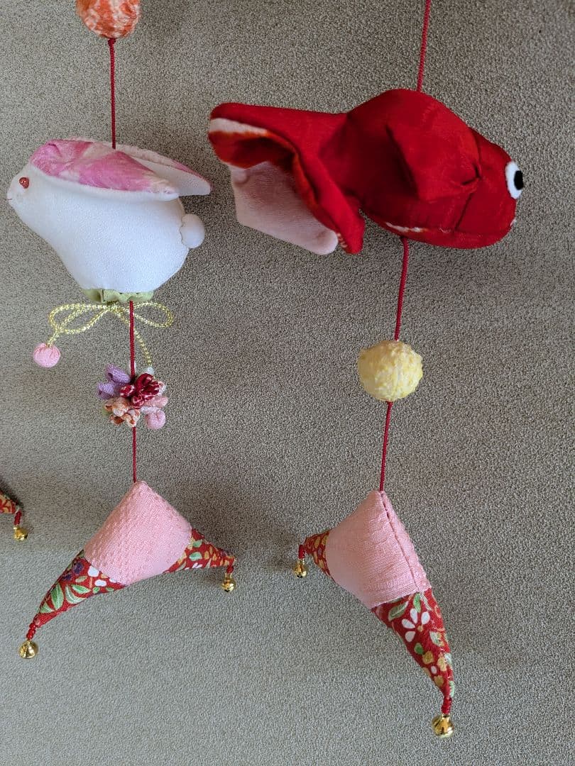 つるし雛 吊るし飾り ちりめん細工ハンドメイド