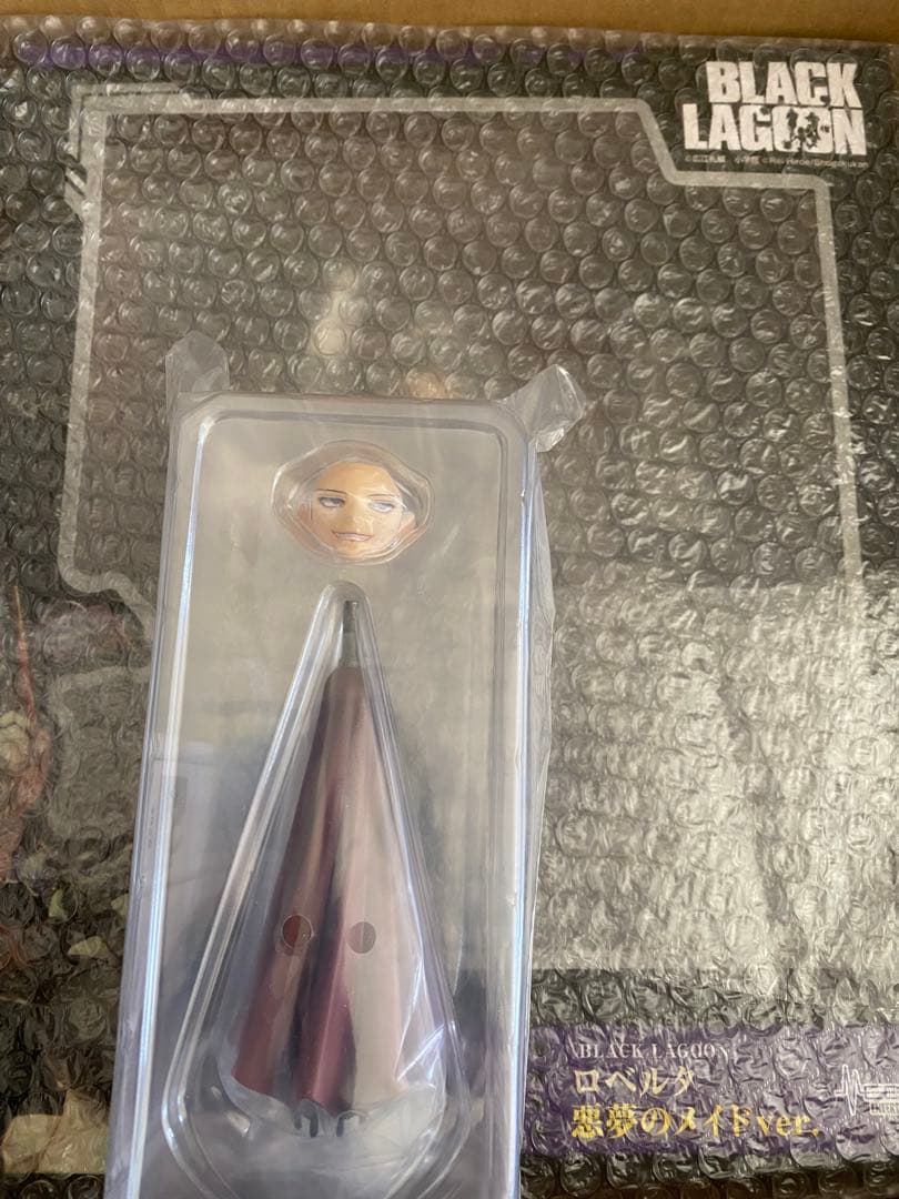 ブラックラグーン 広江礼威 ロベルタ メガネパーツ、猟犬顔、傘の予約