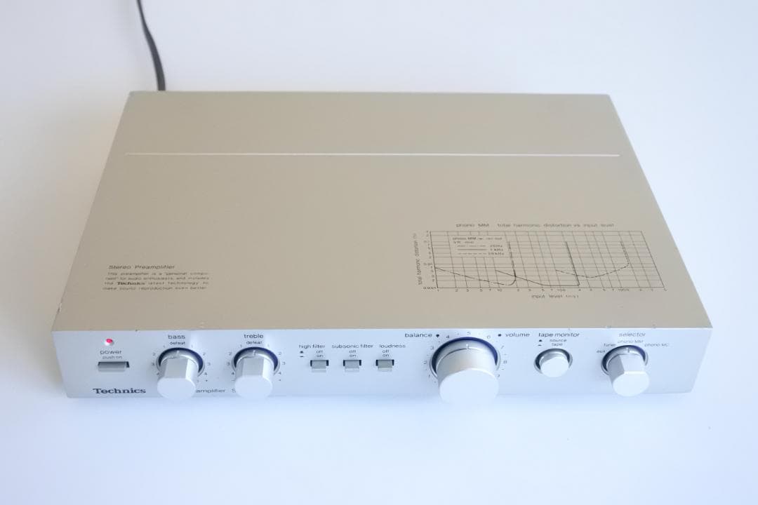 Technics SU-C01 プリアンプ オーバーホール済製品 正常動作品 - メルカリ
