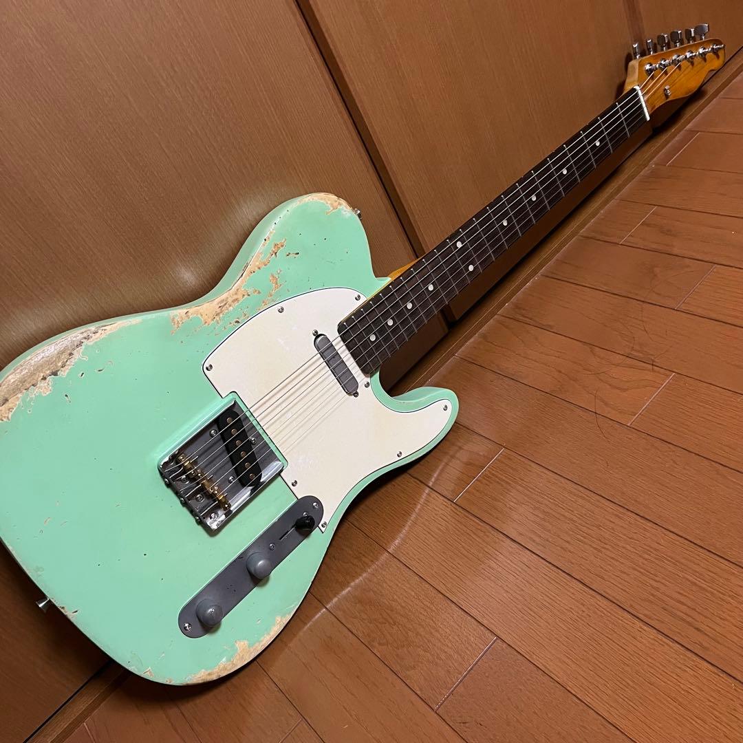 Vintage Laquer SurfGreen Telecaster レリック - メルカリ