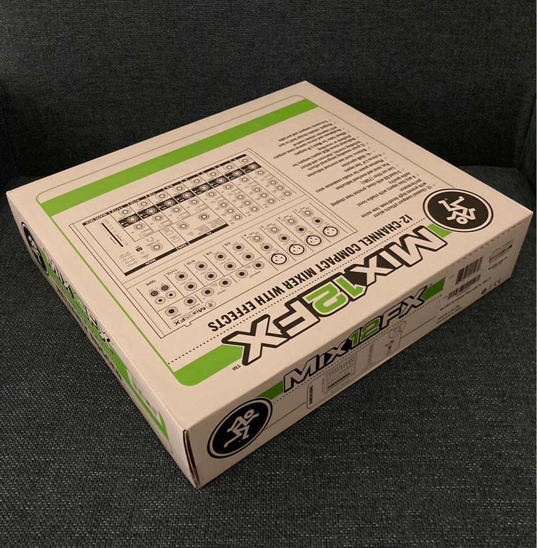 新品未使用　MACKIE MIX12FX　マッキー ミキサー