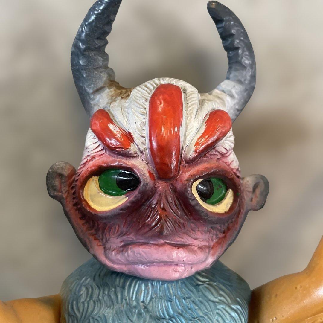 当時物　地獄サンダー　ソフビ　キングサイズ