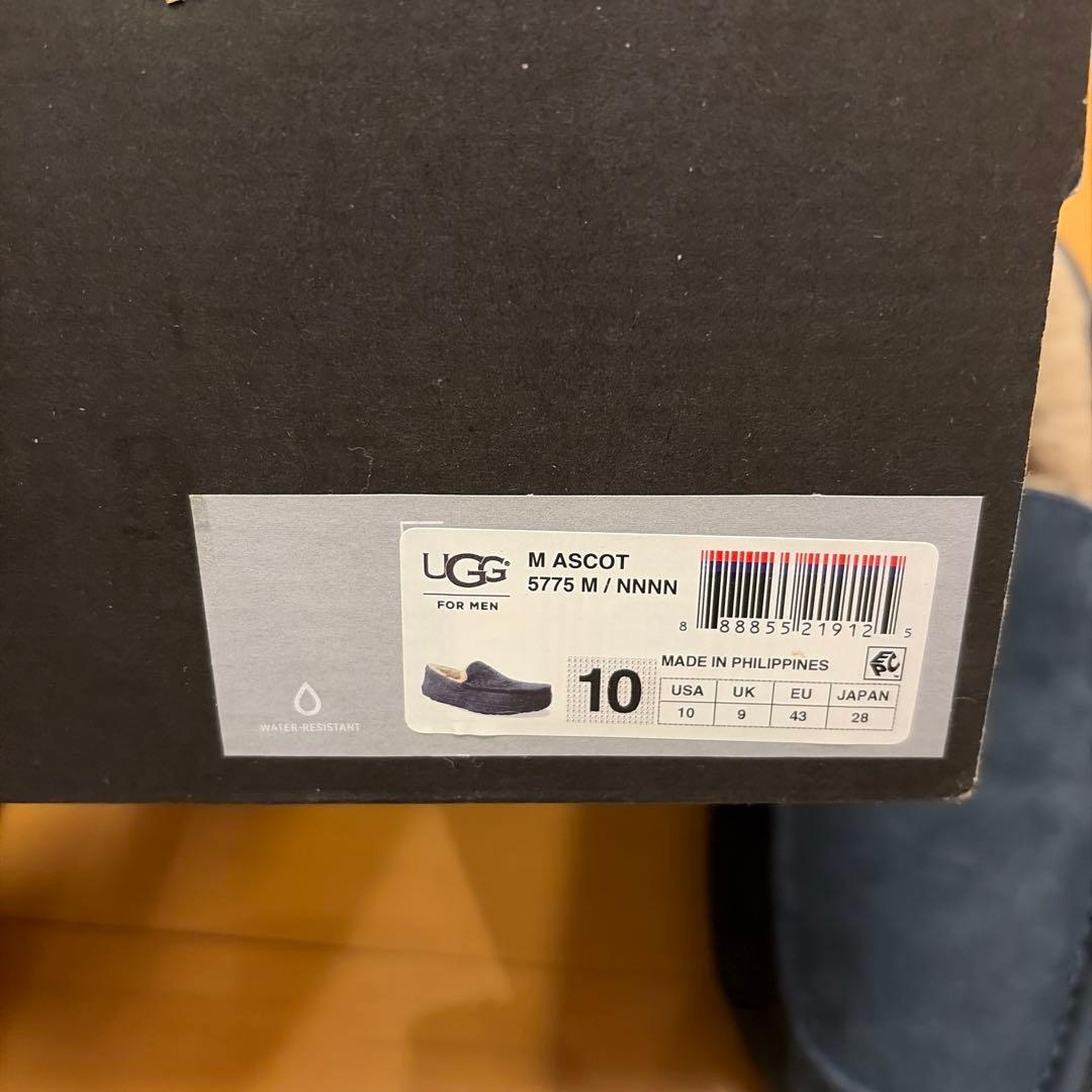 UGG ネイビー モカシン