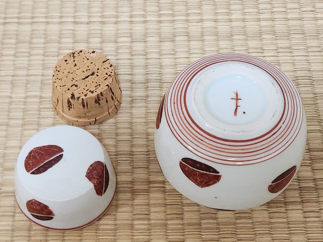 前田正博　栗　蓋付き小物入れ　茶入れ　蓋物