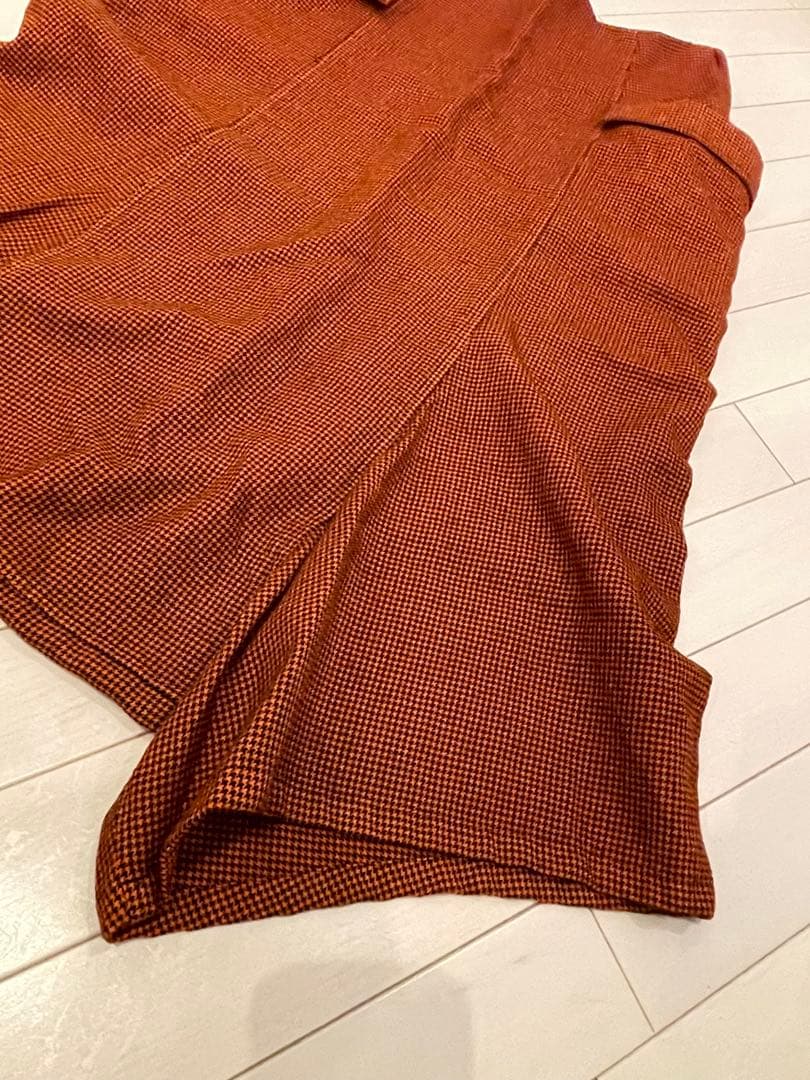 ワイズ Y's Yohji Yamamoto 千鳥格子柄 サルエルパン