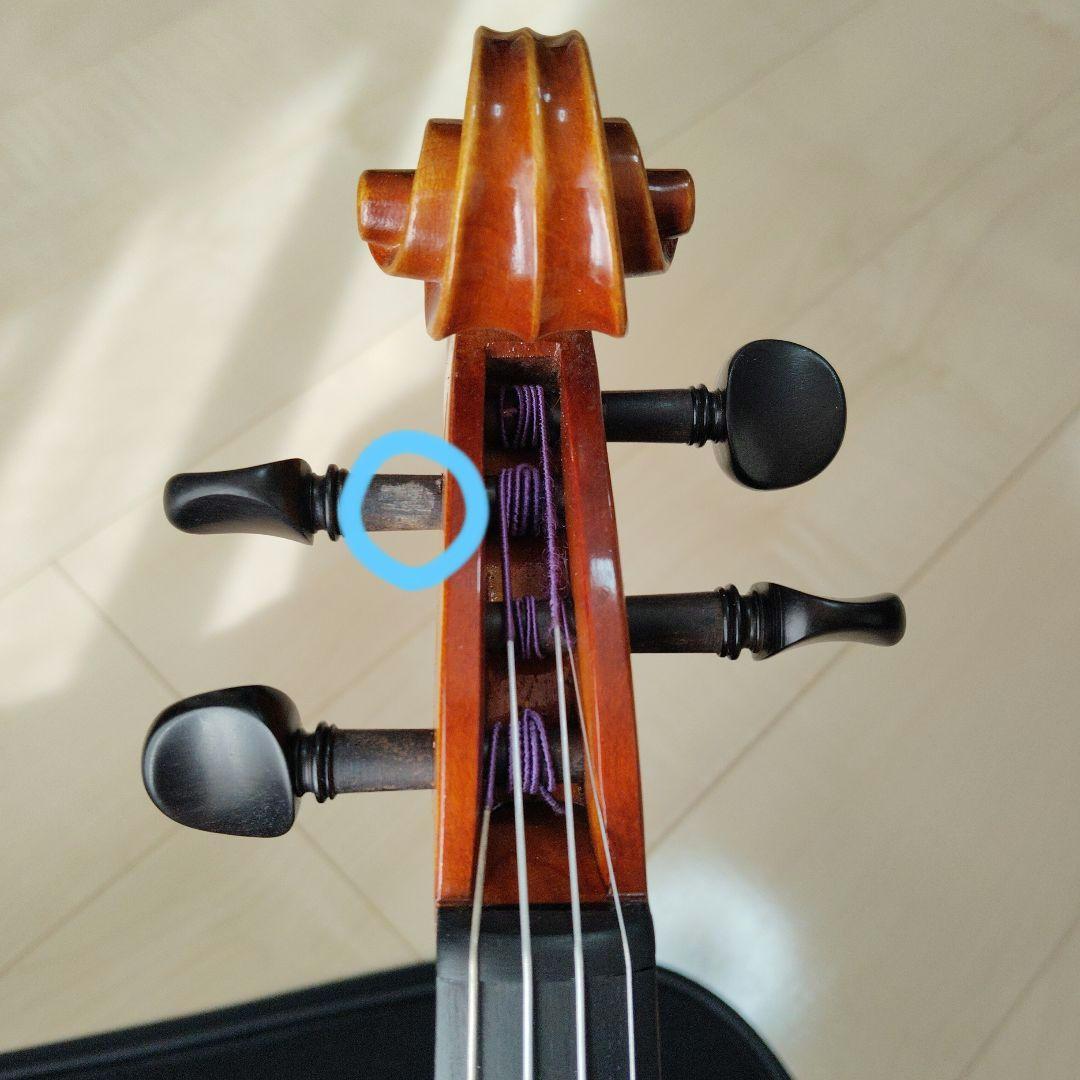 バイオリン 4/4 ハインリッヒギル 52 楽器選定書 奥村愛 弓 ケース付