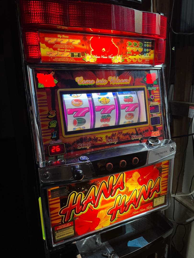 パチスロ実機 ニューハナハナ 5号機 パチスロ実機 ニューハナハナ 5
