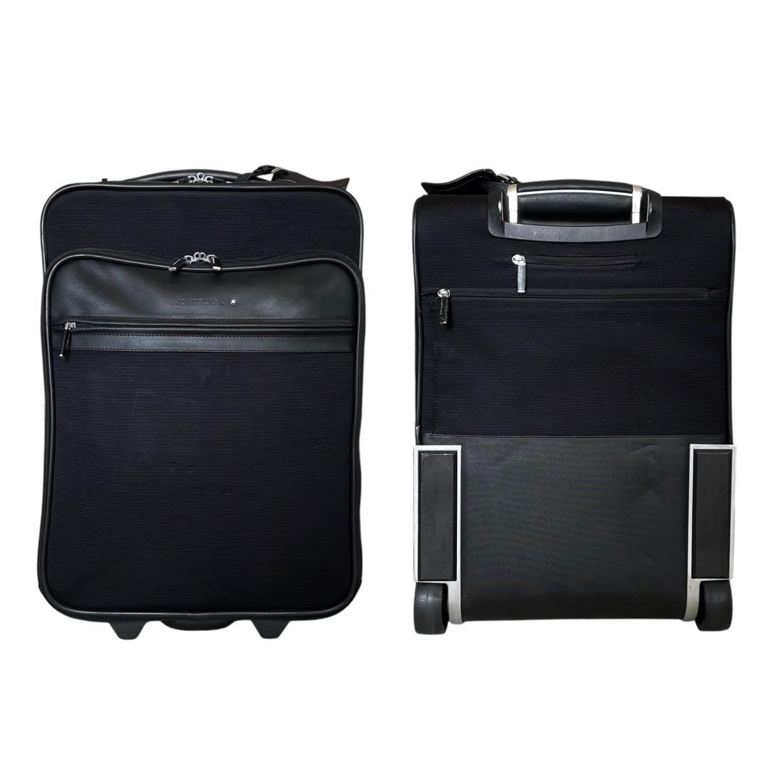 MONTBLANC モンブラン スーツケース キャリーケース 2輪 ブラック 黒
