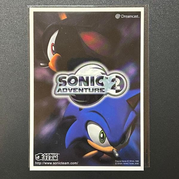 終売品 ソニックアドベンチャー ドリキャス A2ポスター ソニアド