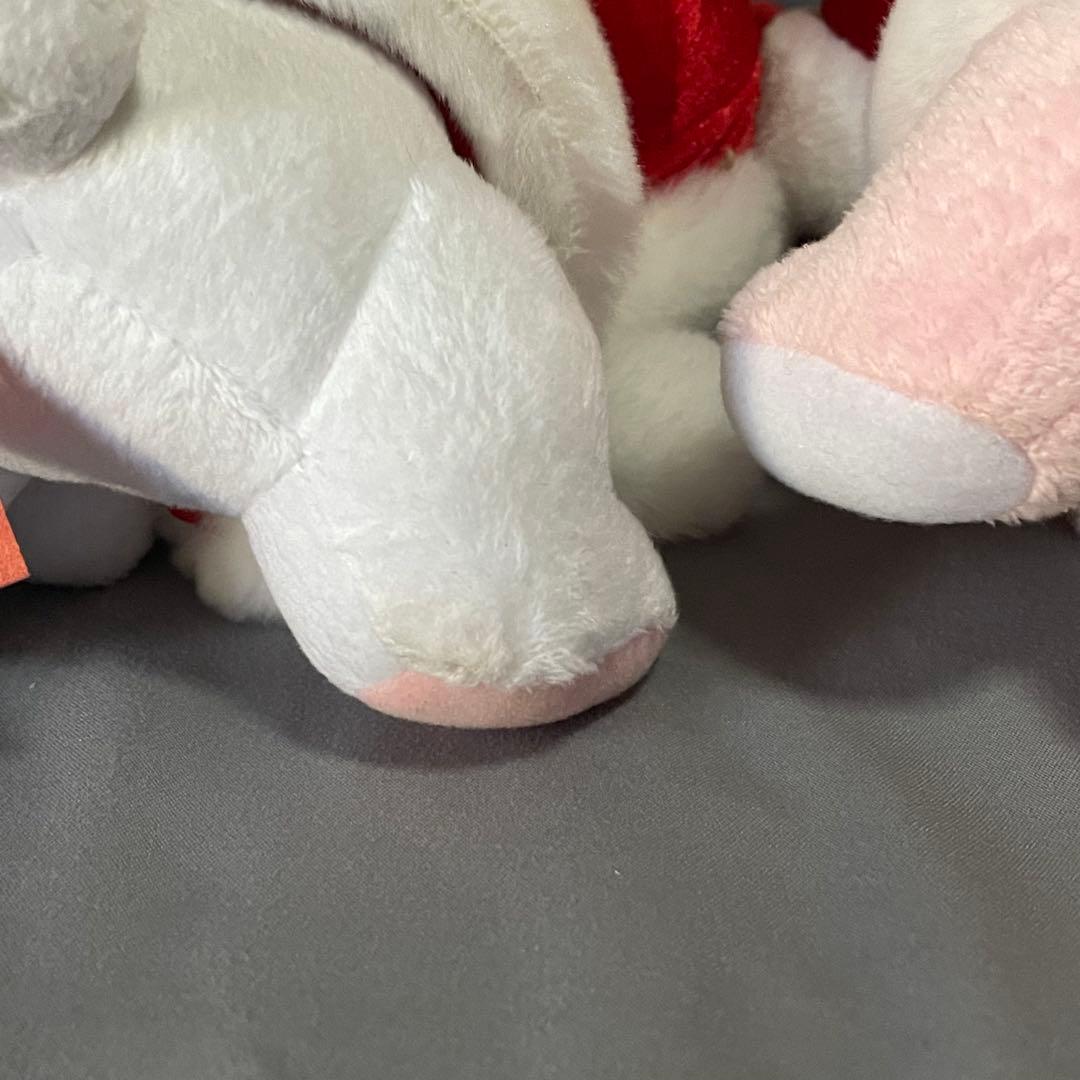 汎用うさぎ　まとめ売り　クリスマス　ピンク　白　黒