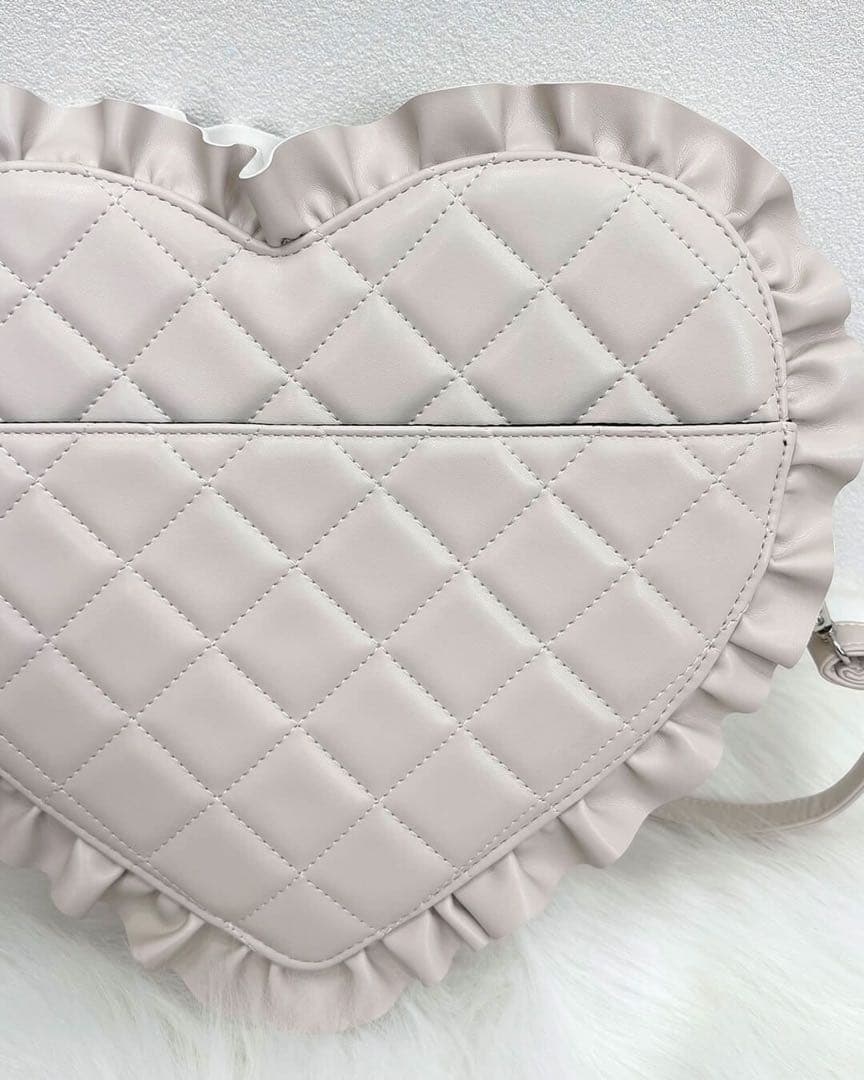 値下げ可Honeymewバッグ新品未使用ミシェルマカロンピンク地雷系フリルハート