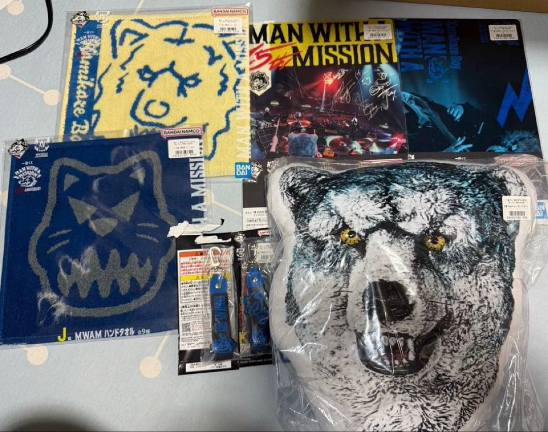 一番くじMAN WITH A MISSION カミカゼボーイ まとめ売り - メルカリ