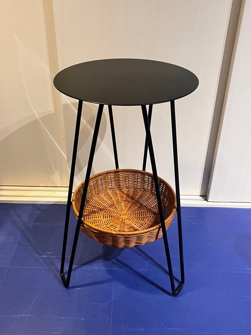 ワラビー サイドテーブル ブラック IDÉE イデー 無印良品 - メルカリ