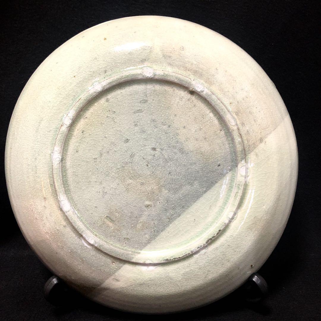 【和】古美術　四日市　萬古　大皿