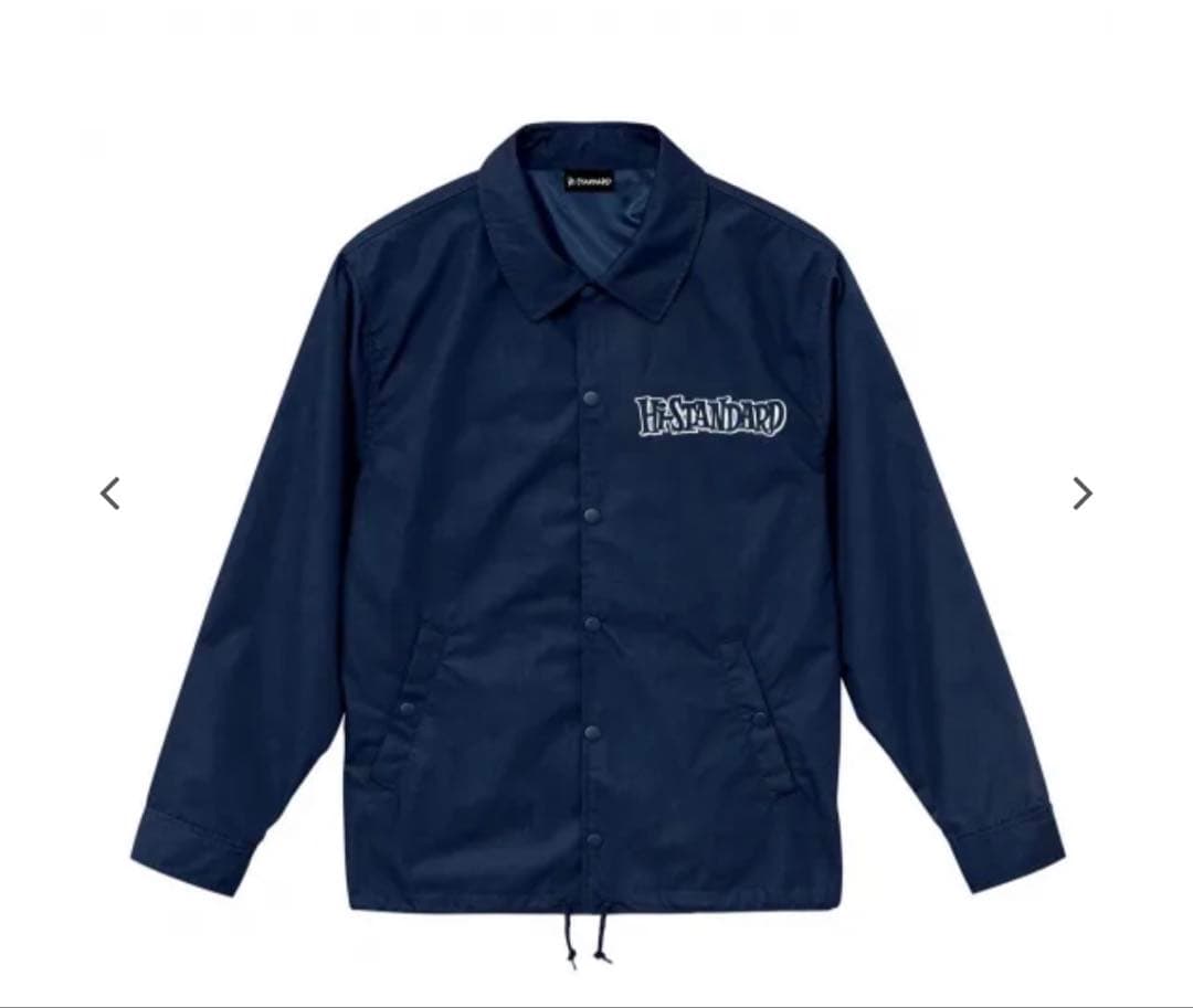 新品未開封】Hi-STANDARD ロゴ コーチジャケット L 紺 - メルカリ