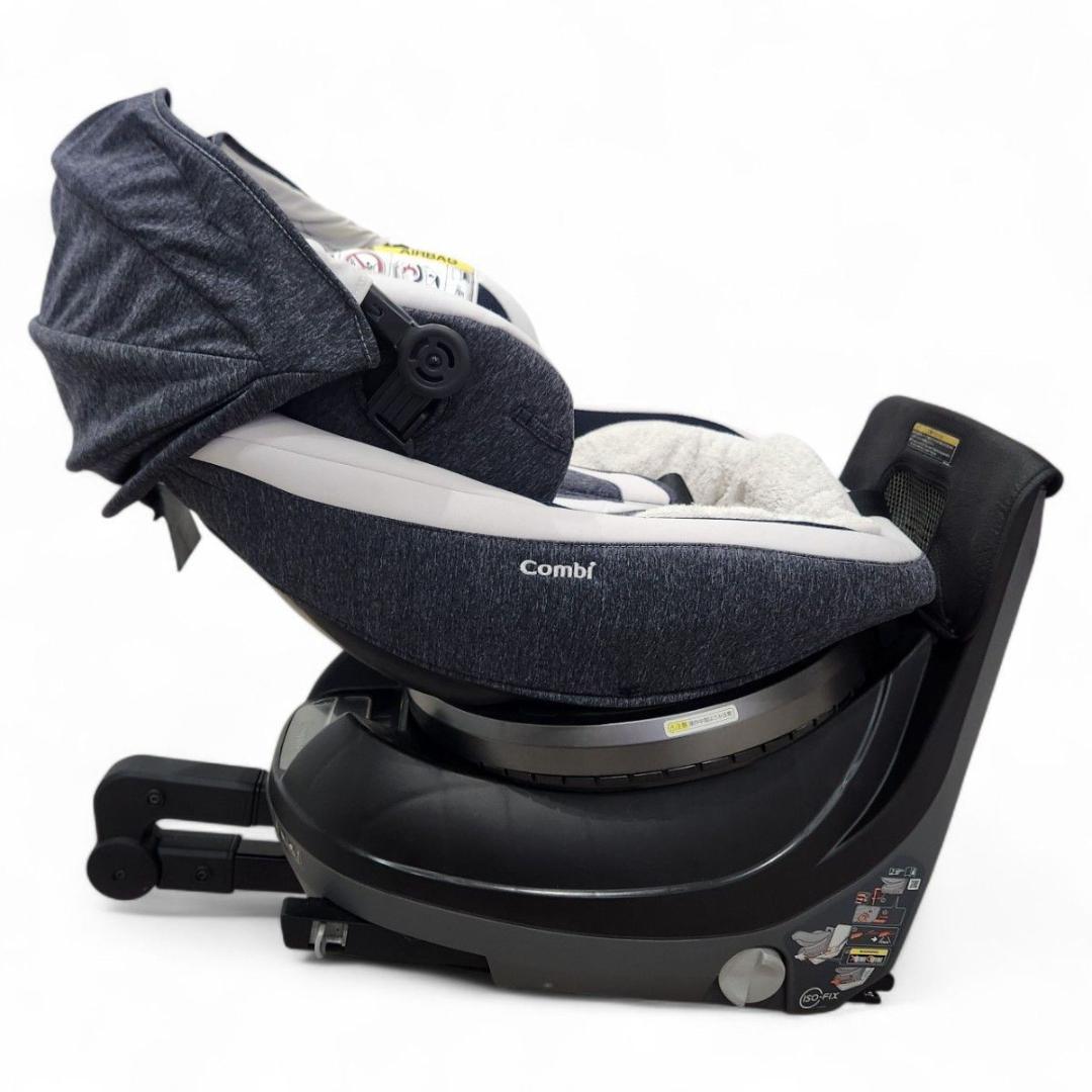 Combi クルムーヴ スマート ISOFIX JK-600 ネイビー 回転式