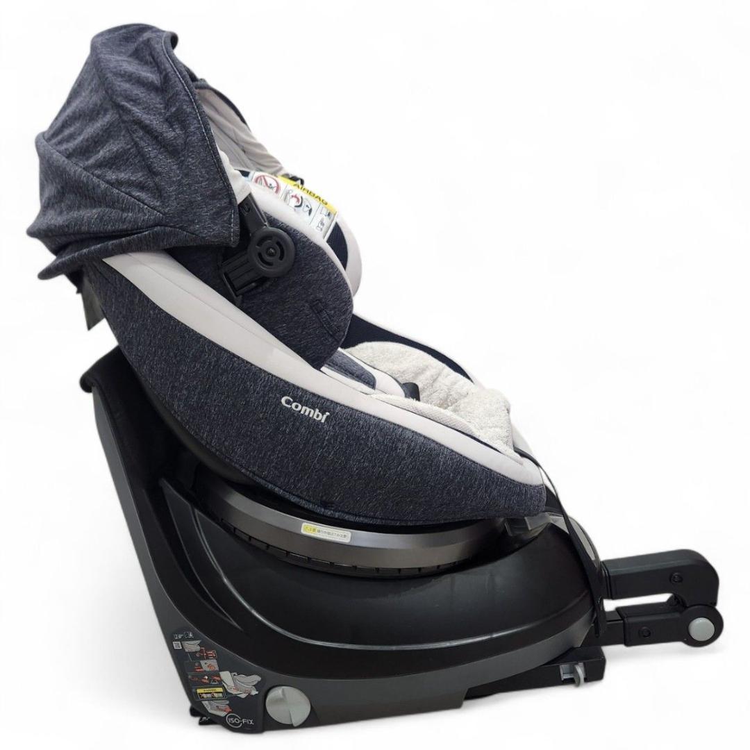 Combi クルムーヴ スマート ISOFIX JK-600 ネイビー 回転式