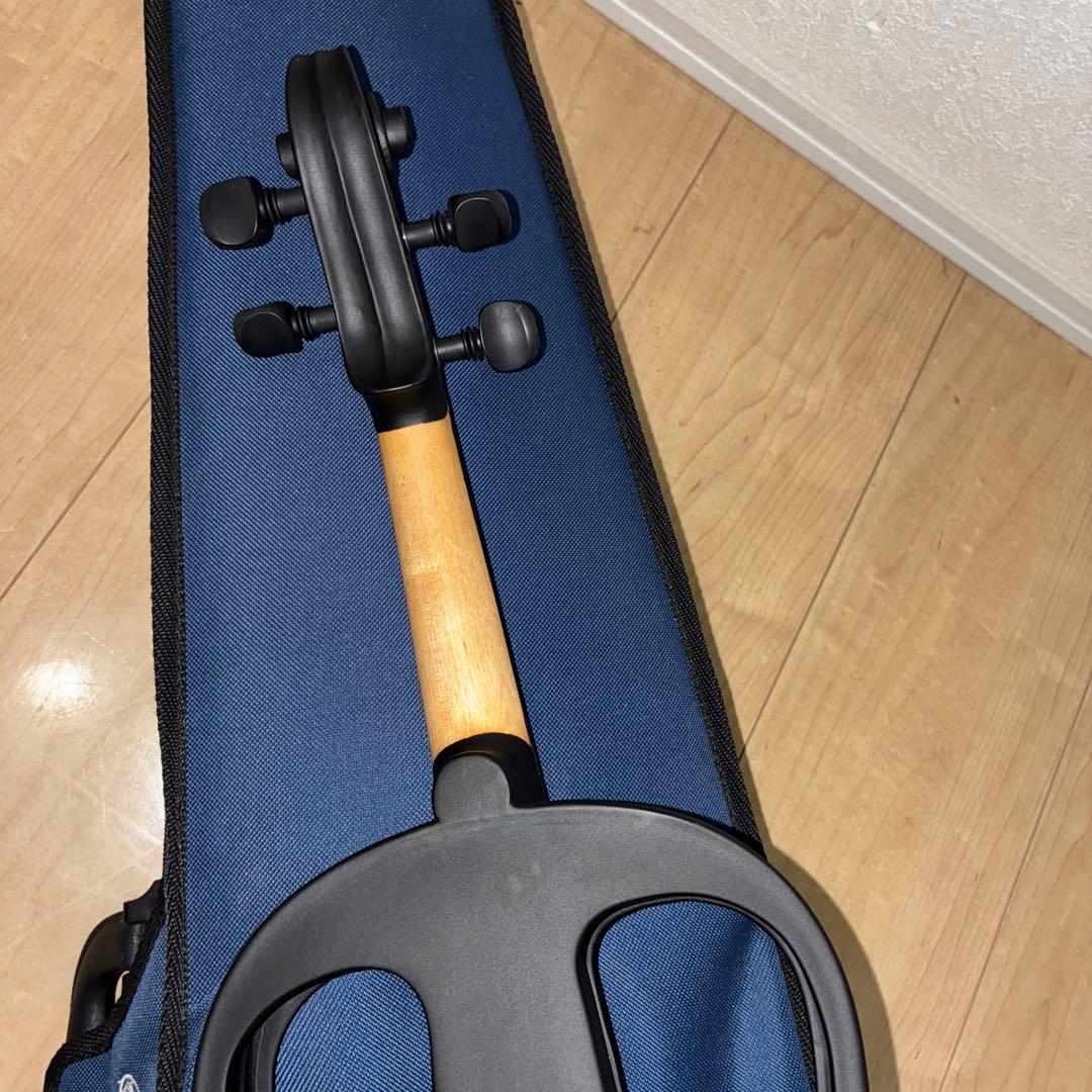 美品hallstatt EV-30 cv-210e エレキバイオリン　ブラック