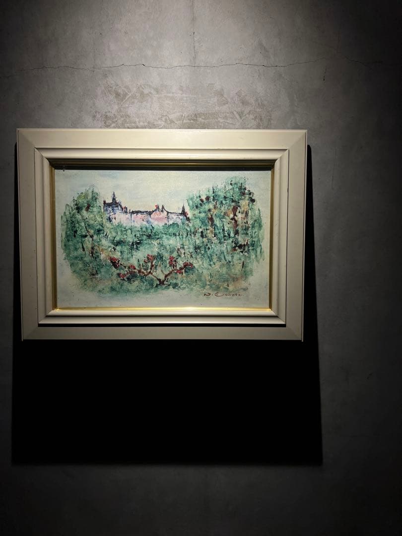 江本伸子 【パリのななかまどの樹】　肉質画