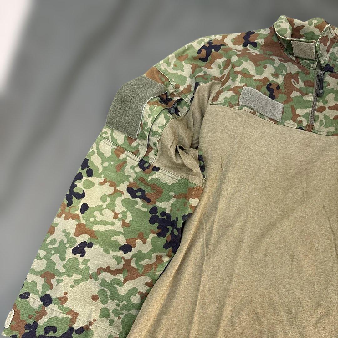 陸自迷彩 コンバットシャツ 実物生地 七洋交産 - メルカリ