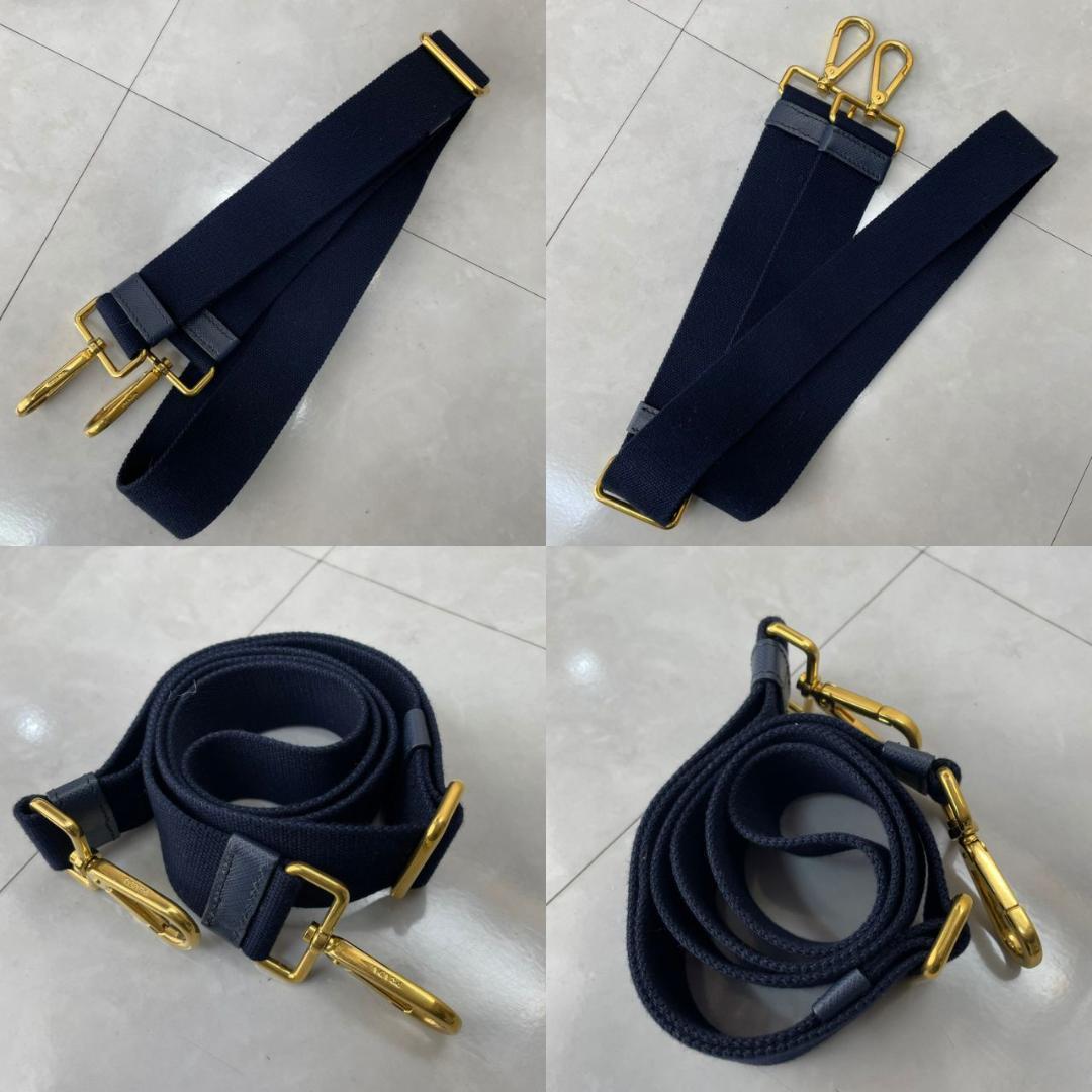 PRADA カナパ プラダ 2way ショルダー ギンガムチェック 1BG439