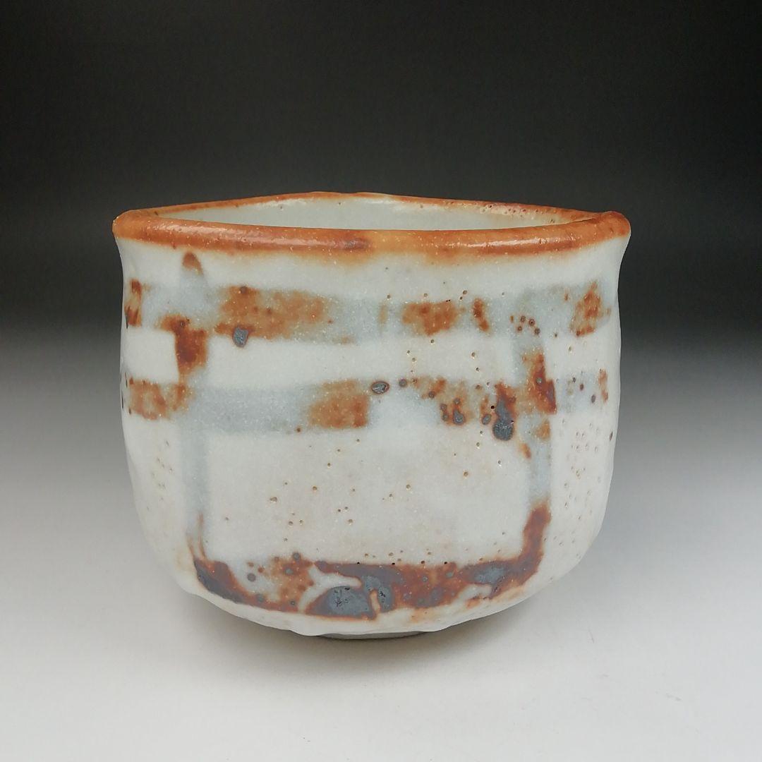 T520 茶碗 『志野茶碗』『卯花墻写』『菊泉窯 田中源彦 造』 共箱