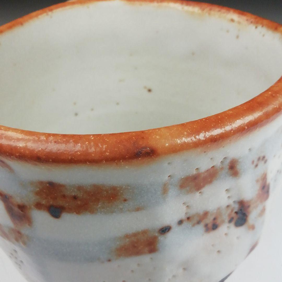 T520 茶碗 『志野茶碗』『卯花墻写』『菊泉窯 田中源彦 造』 共箱