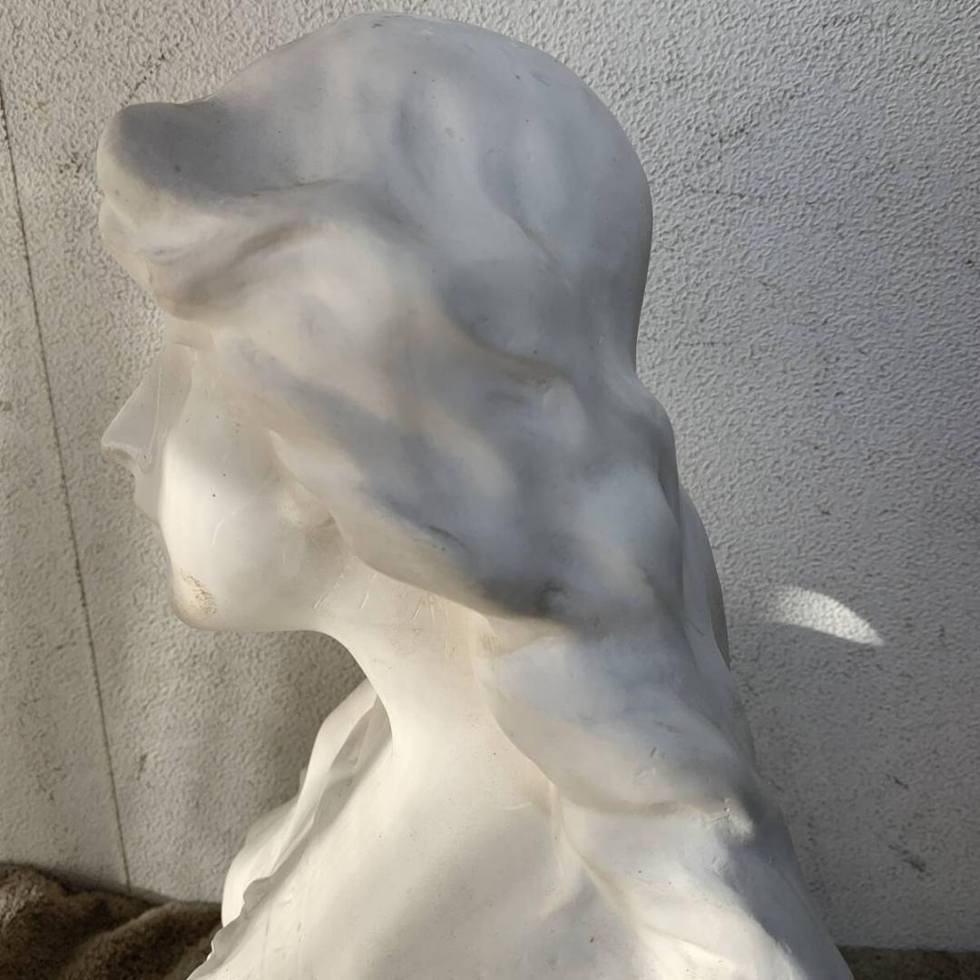 スズランの少女 石膏像 胸像 デッサン 美術 置物 XZ4262 - メルカリ