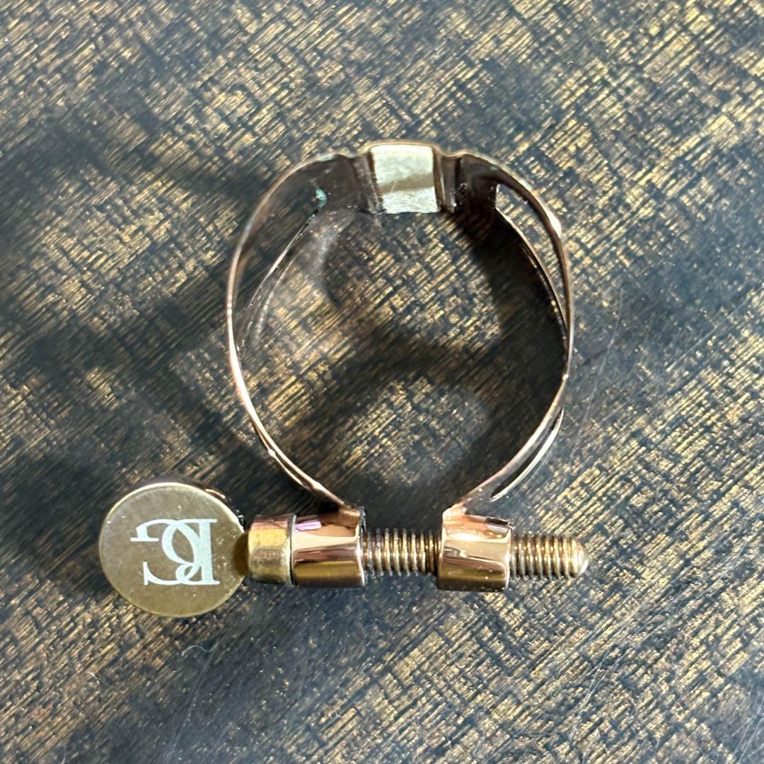 B♭クラリネットリガチャー　BG ローズゴールド　L39 キャップセット