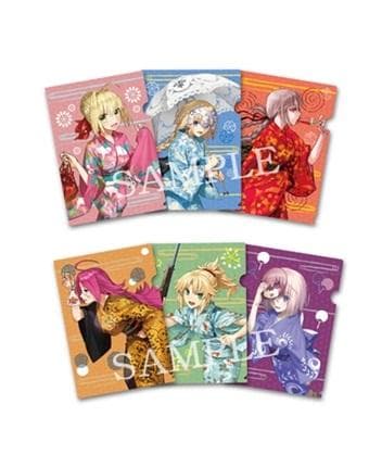 新品 京まふ 2016 クリアファイルセット FGO fate アニプレックス Fate/Grand Order A4クリアファイルセット