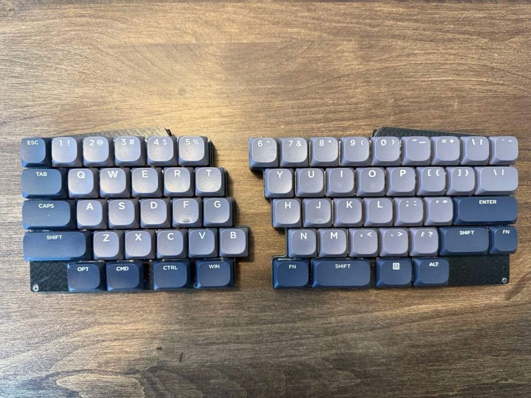 分割キーボード 7spro キーキャップ3セット付属