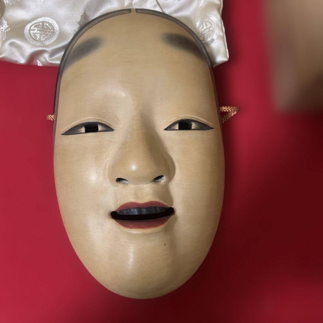 面打師【関野鶴声(鶴聲)】作 「小面」 柔らかな気品を呈する