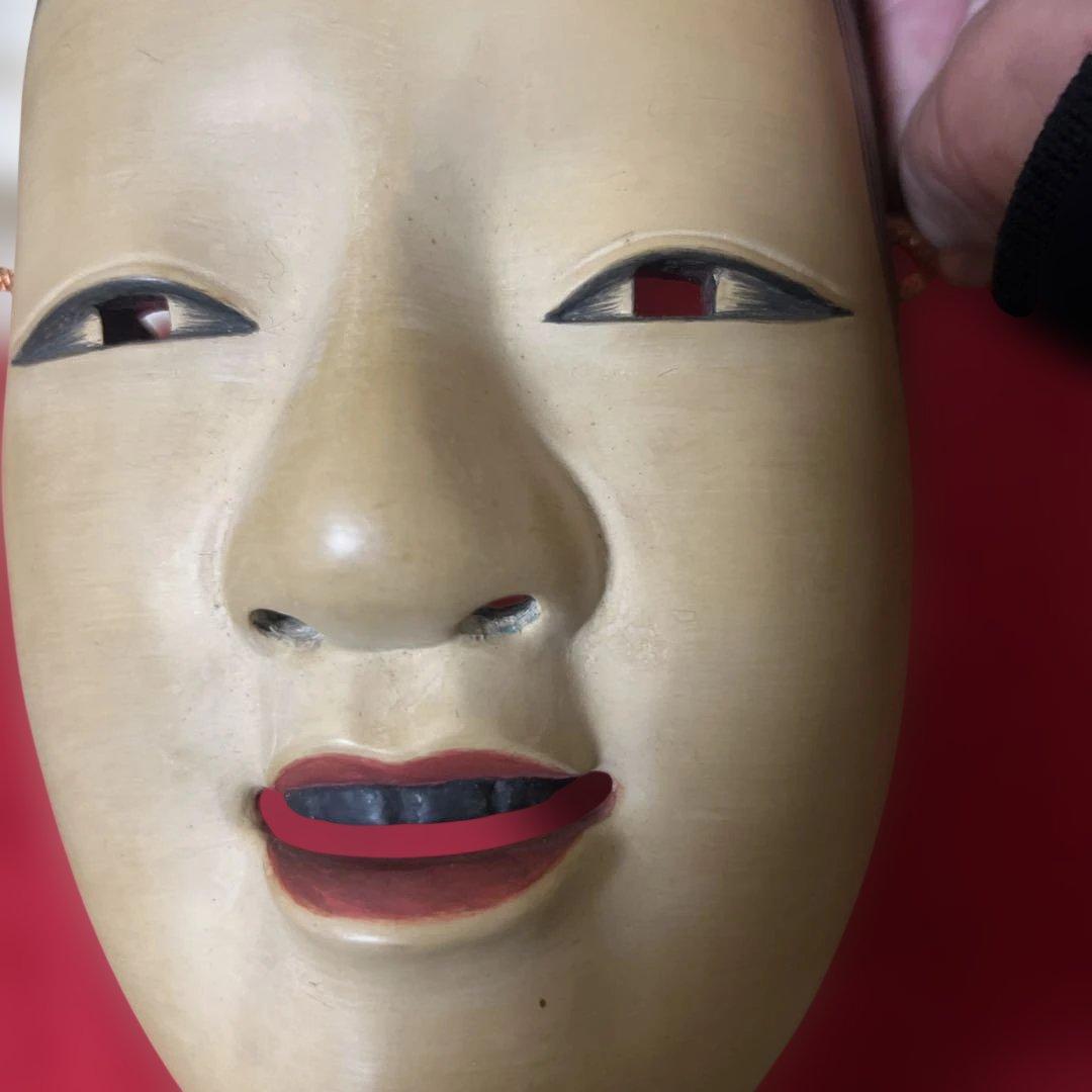 面打師【関野鶴声(鶴聲)】作 「小面」 柔らかな気品を呈する