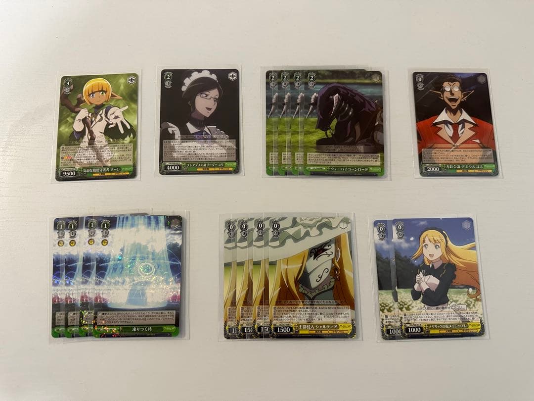 オーバーロード デッキ+デッキパーツ ヴァイスシュヴァルツ ヴァイス