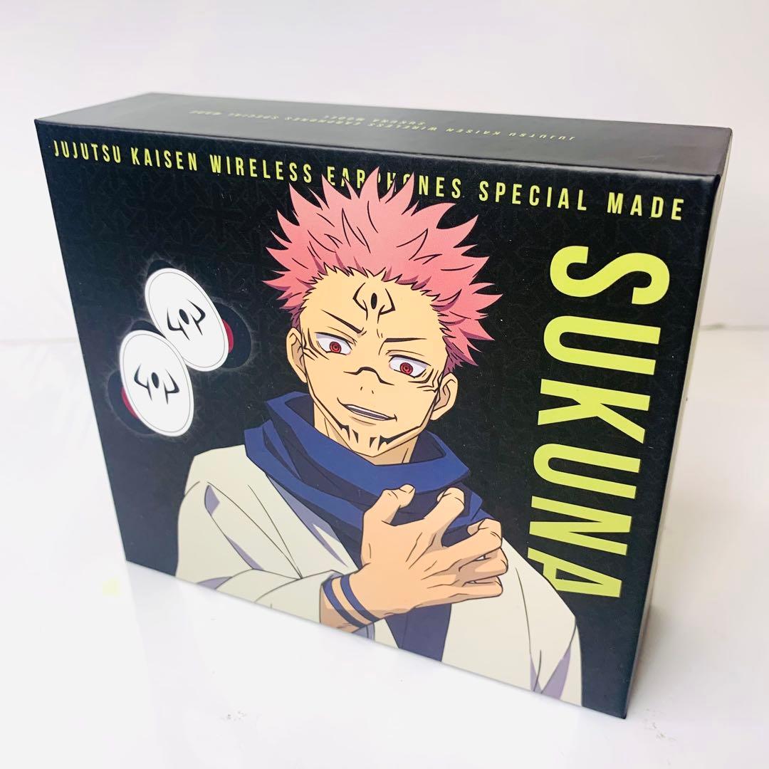 呪術廻戦 両面宿儺モデル ワイヤレスイヤホン 諏訪部順一 ボイス搭載