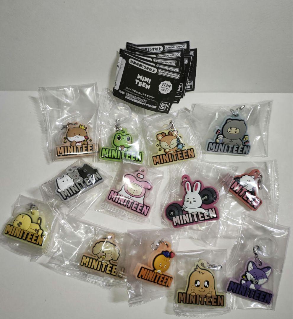 MINITEEN ぷっくりめじるしアクセサリー 13種 コンプリート - メルカリ