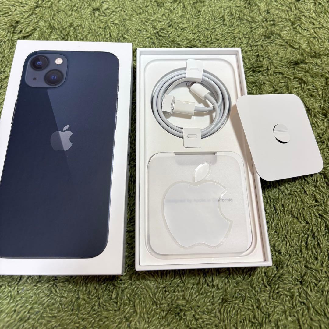 Apple iPhone 13 ミッドナイト 本体 箱 付属品SIMフリー