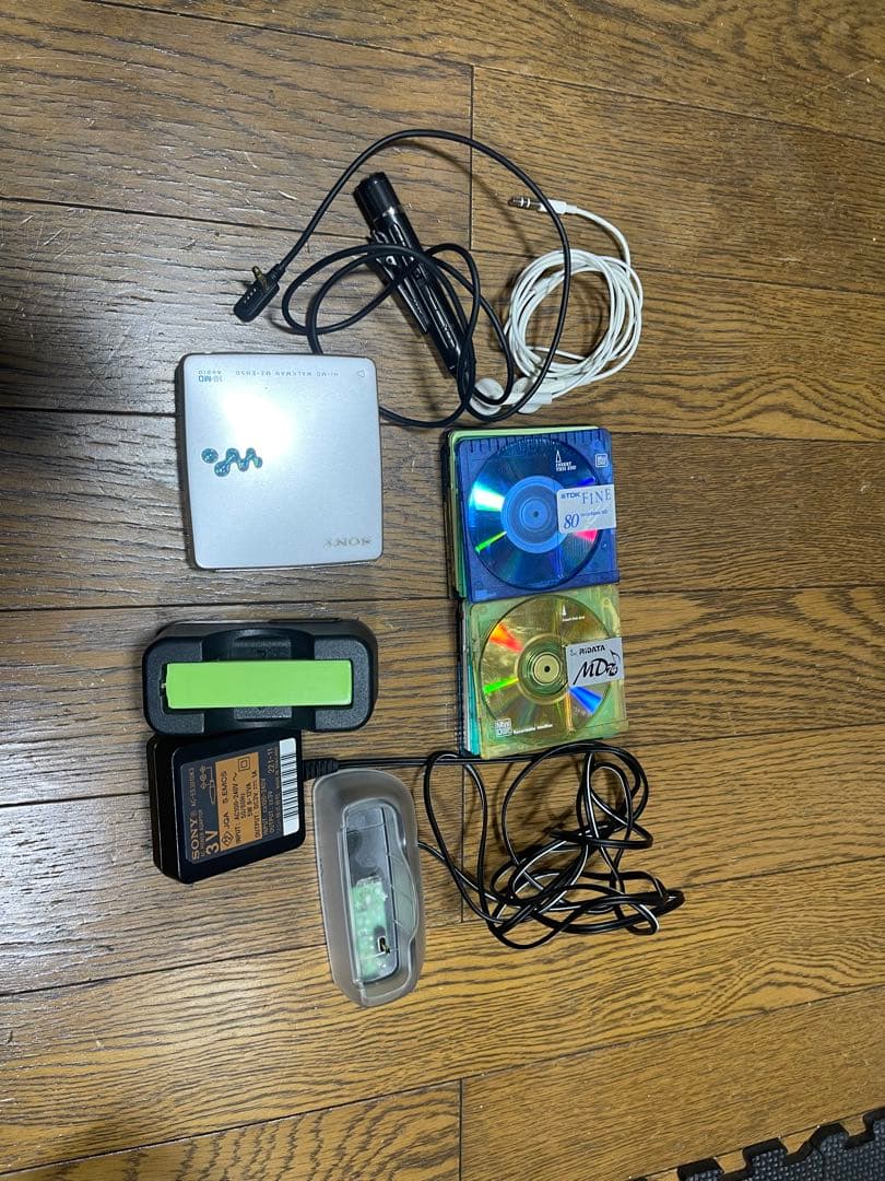 SONY MD WALKMAN MZ-EH50 水色 動作確認OK SONY MD WALKMAN MZ-EH50