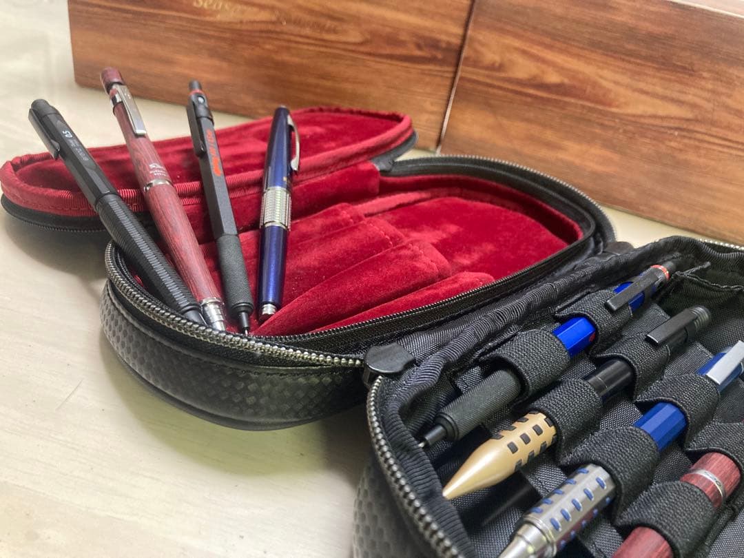 シャーペンまとめ売り ペンケース付き シャープペンシル 筆箱まとめ